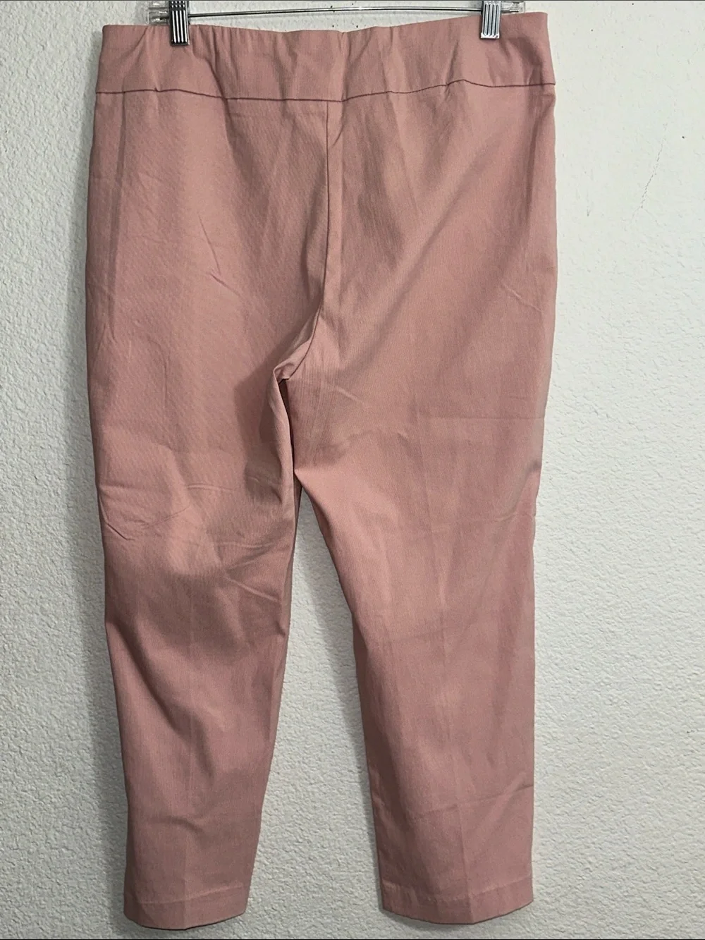 NEW Premise Tummy Control Bengaline Pant Light Pink Stretchy Work Womens Large